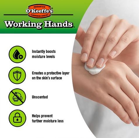 🧴 OKeeffes Working Hands Hand Creme für sehr trockene Haut für 5,82€ (statt 10€)