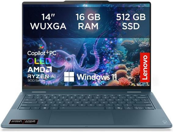 💻 Lenovo Yoga 7 Copilot+ OLED Convertible Laptop mit Ryzen AI 7 für 899,99€ (statt 1.099€) 💻 Lenovo Yoga 7 Copilot+ OLED Convertible Laptop mit Ryzen AI 7 für 899,99€ (statt 1.099€)