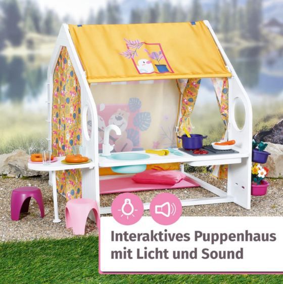 👶🏼 Baby Born Weekend Puppenhaus mit Licht   & Sound für 19,99€ (statt 30€)