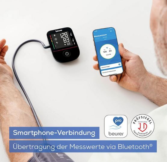 ❤️ Beurer BM 48 Oberarm Blutdruckmessgerät mit App für 39,99€ (statt 45€)