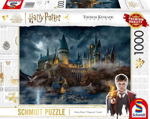 🧩 Schmidt Spiele Thomas Kinkade, Hogwarts Puzzle, 1.000 Teile für 8,99€ (statt 14€)