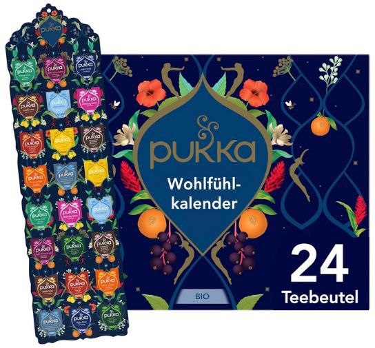 🍵 Pukka Bio Tee Wohlfühlkalender 2025 für 9,99€ (statt 14€) 🍵 Pukka Bio Tee Wohlfühlkalender 2025 für 9,99€ (statt 14€)