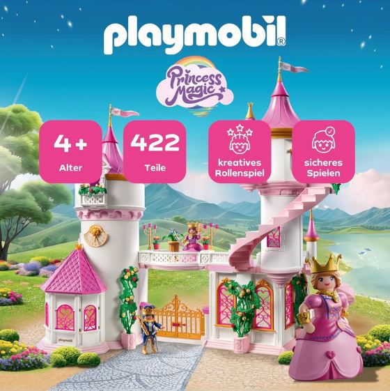 🏰 Playmobil 71845 Princess Magic Prinzessinnenschloss für 80,89€ (statt 99€)