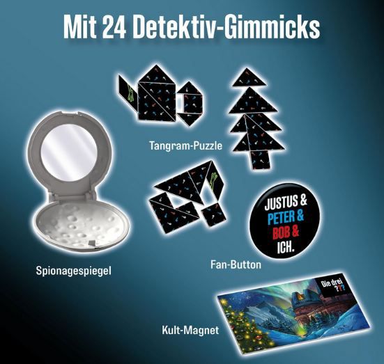 🎄 Die DREI ??? Adventskalender 2025 für 15€ (statt 21€) 🎄 Die DREI ??? Adventskalender 2025 für 15€ (statt 21€)