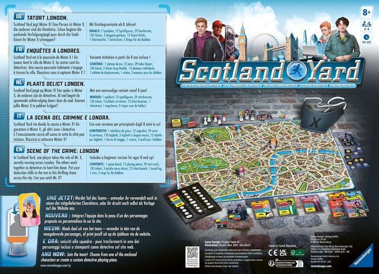 🔍 Ravensburger Scotland Yard Familienspiel für 19,99€ (statt 25€) 🔍 Ravensburger Scotland Yard Familienspiel für 19,99€ (statt 25€)