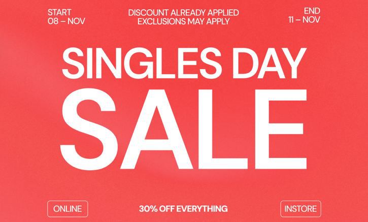 👟 Solebox Singles Day mit 30% Rabatt auf Sneaker von Nike, Jordan, New Balance u.v.m.