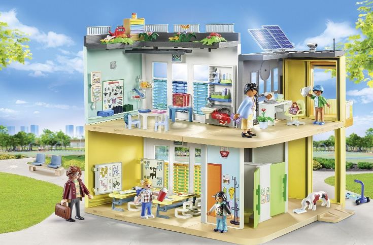 🏫 Playmobil 71327 City Life Große Schule Spielset für 70€ (statt 79€)