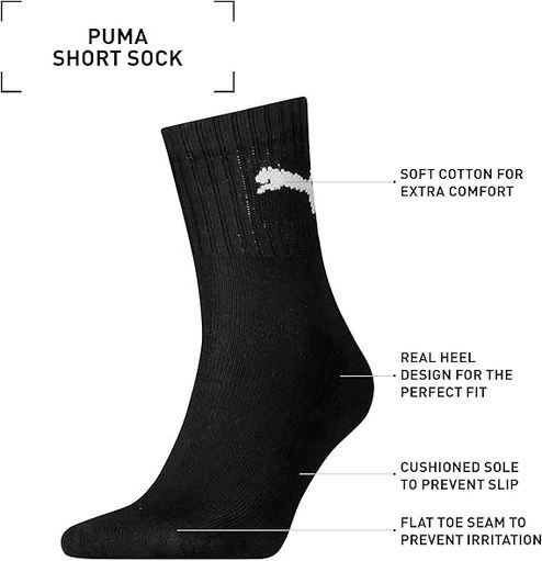 🧦 5er Pack PUMA Unisex Socken ab 11,32€ (statt 18€)