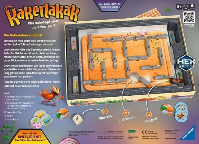 🪲 Ravensburger 20800 Kakerlakak Aktionsspiel für 17,99€ (statt 24€)