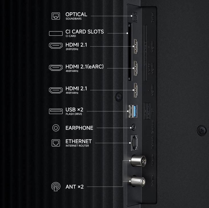 📺 Xiaomi S Pro Mini LED 55 4K QLED Smart TV mit 144Hz für 649€ (statt 729€)