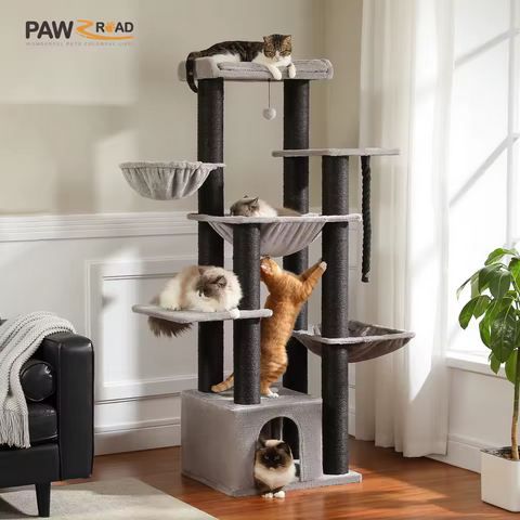 🐈 Paw Road Katzenbaum mit mehreren Ebenen & Sisal für 82,69€ (statt 103€) 🐈 Paw Road Katzenbaum mit mehreren Ebenen & Sisal für 82,69€ (statt 103€)