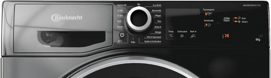 🧺 Bauknecht WM BB 814 A Waschmaschine, 8kg für 369€ (statt 426€)
