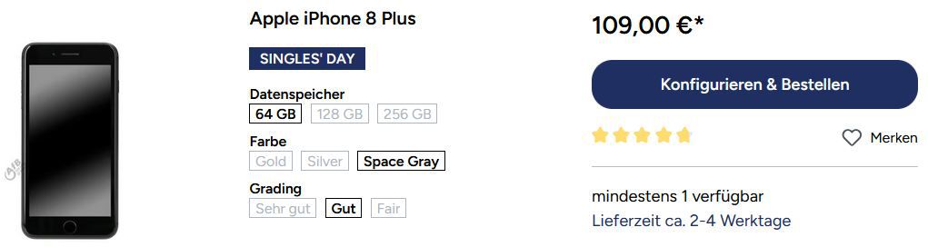 🖥️ Afb Shop Singles Days mit 20% Rabatt auf Einzelstücke   Apple, Notebooks, Monitore & mehr