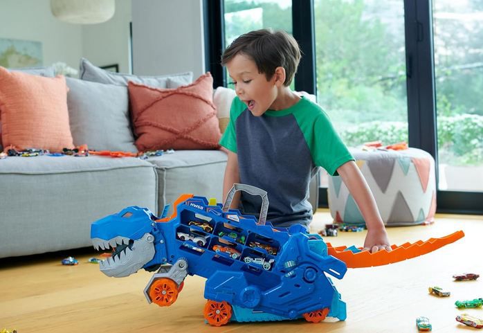 🏎️ Hot Wheels Let's Race Transporter T-Rex für 54,99€ (statt 69€) 🏎️ Hot Wheels Lets Race Transporter T Rex für 54,99€ (statt 69€)