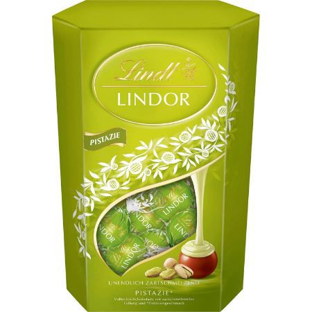 🍬 Lindt Lindor Pistazie Kugeln, 500g, 38 Kugeln ab 12,91€ (statt 24€)