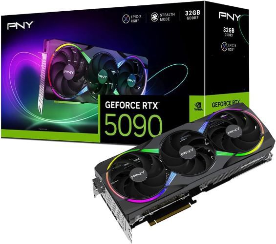 🖥️ PNY GeForce RTX 5090 32GB ARGB OC Triple Fan Grafikkarte für 2.854€ (statt 3.103€) 🖥️ PNY GeForce RTX 5090 32GB ARGB OC Triple Fan Grafikkarte für 2.854€ (statt 3.103€)