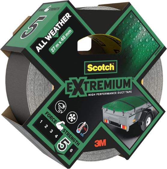 📦 Scotch Extremium All Weather Gewebeband, 27m x 48mm ab 8,98€ (statt 15€)