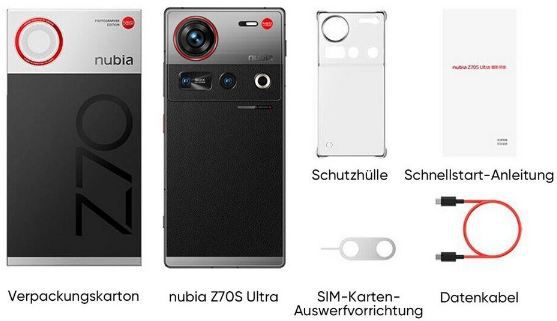 📱 Nubia z70s Ultra Smartphone Photographer Edition für 505,70€ (statt 699€)