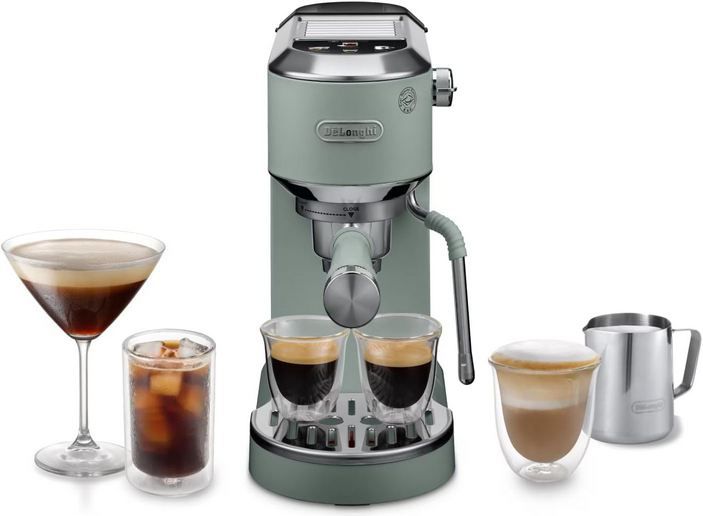☕ De'Longhi Dedica Duo EC890.GR Siebträgermaschine, 15 Bar für 166,49€ (statt 215€) ☕ DeLonghi Dedica Duo EC890.GR Siebträgermaschine, 15 Bar für 166,49€ (statt 215€)