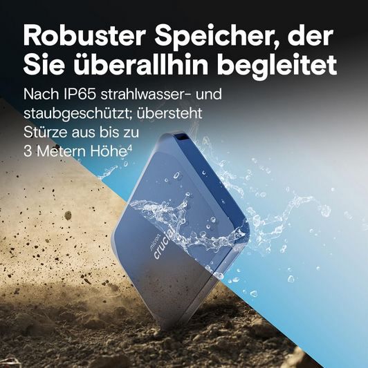 💾 Crucial X10 Externe SSD Festplatte, 8TB bis zu 2.100MB/s für 499,99€ (statt 550€) 💾 Crucial X10 Externe SSD Festplatte, 8TB bis zu 2.100MB/s für 499,99€ (statt 550€)