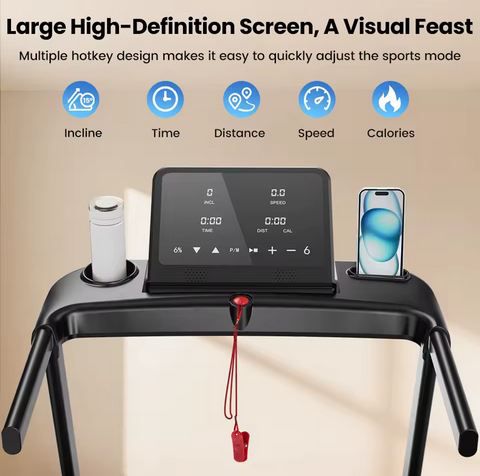 🏃🏼 Formill FT61 Faltbares Laufband mit 3PS, 15 ° Neigung, 13,5 km/h für 319,22€ (statt 499€)