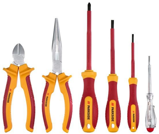 🪛 Parkside Elektriker-Werkzeug-Einstiegsset, bis 1000V für 18,94€ (statt 31€) 🪛 Parkside Elektriker Werkzeug Einstiegsset, bis 1000V für 18,94€ (statt 31€)