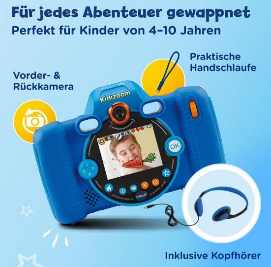 📷 VTech KidiZoom Duo FX Digitale Kinderkamera für 55,99€ (statt 73€)