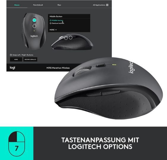 🖱️ Logitech M705 Marathon Wireless Maus mit 1.000 DPI für 21,99€ (statt 26€) 🖱️ Logitech M705 Marathon Wireless Maus mit 1.000 DPI für 21,99€ (statt 26€)