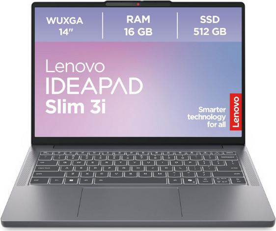 💻 Lenovo IdeaPad Slim 3i 14 Laptop, i5 13420H, 16GB/512GB für 449,99€ (statt 529€)