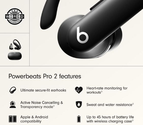🎧 Beats by Dre Powerbeats Pro 2 In-Ear Kopfhörer für 208€ (statt 228€) 🎧 Beats by Dre Powerbeats Pro 2 In Ear Kopfhörer für 208€ (statt 228€)