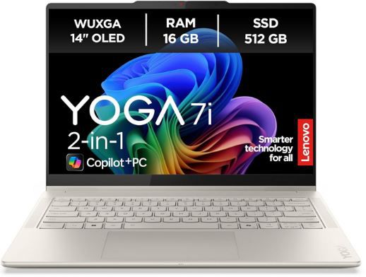 💻 Lenovo Yoga 7i 2 in 1 AI 14 2,8K OLED Laptop für 1.099,99€ (statt 1.310€)