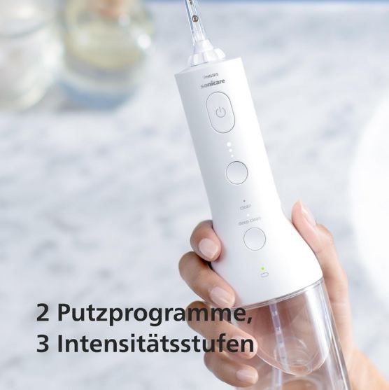 🦷 Philips Sonicare Power Flosser 3000 Munddusche für 57,99€ (statt 71€)