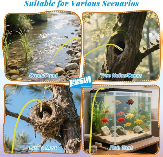 🔍 Lelesun Kinder Endoskop mit Licht & Display für 16,44€ (statt 30€)