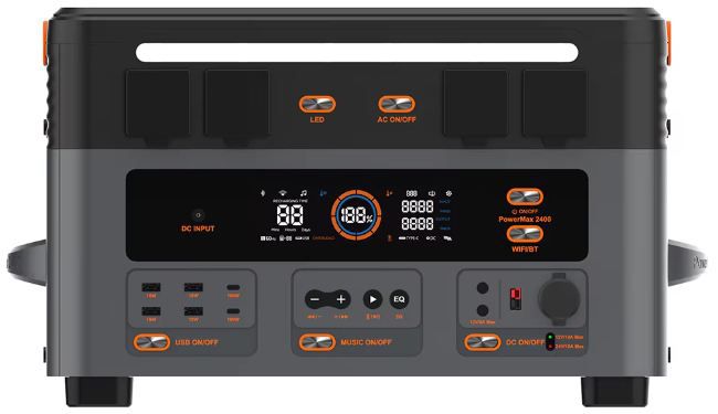 🔌 Oscal Power Max 2400 Powerstation mit 2.400W für 520,53€ (statt 664€)