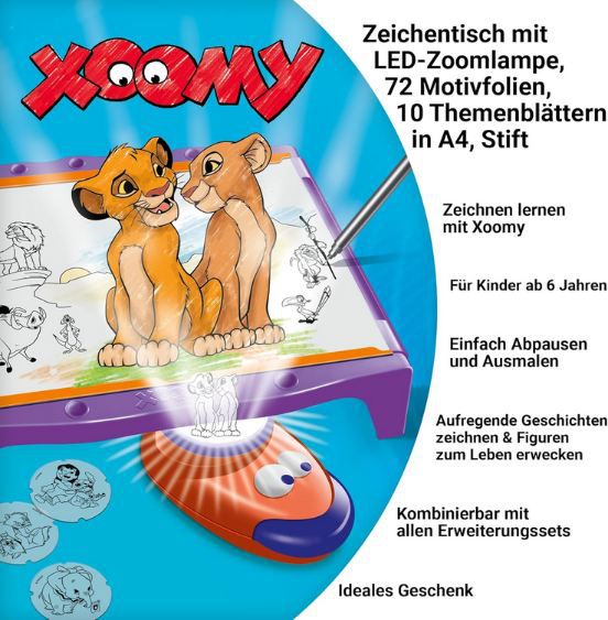 ✍🏻 Ravensburger Xoomy Maxi Disney Zeichentisch für 26,99€ (statt 39€)