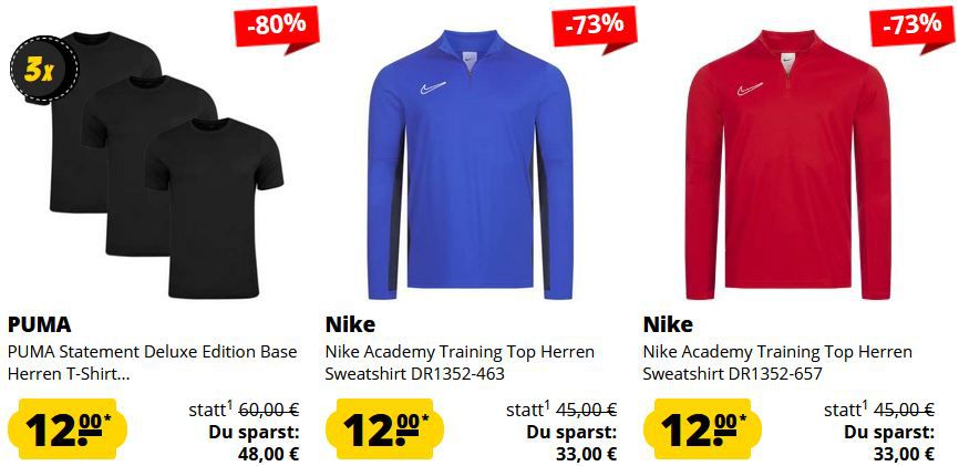 🔥 SportSpar Sale on Sale: Viele Deals nur 12€ zzgl. Versand   Kleidung, Schuhe, Accessoires u.v.m.