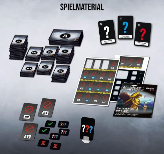 🎲 Kosmos Die drei ???   Das Geheimnis der Statue für 7,99€ (statt 11€)