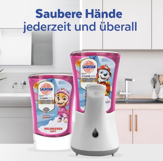 🧼 5er Pack Sagrotan Kids No Touch Nachfüller Wildbeeren ab 10,79€ (statt 16€)