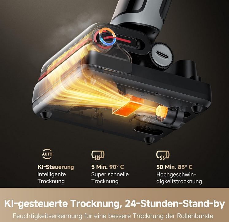 🧹 dreame H15 Pro Heat Nass  & Trockensauger mit Heißwasser für 499€ (statt 600€)