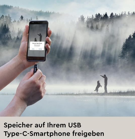 💾 SanDisk Ultra Dual Drive Go mit 128GB, USB A & C für 11,99€ (statt 15€)