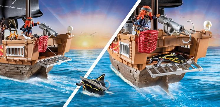 🏴‍☠️ Playmobil Pirates 71530 Großes Piratenschiff für 58,39€ (statt 69€)