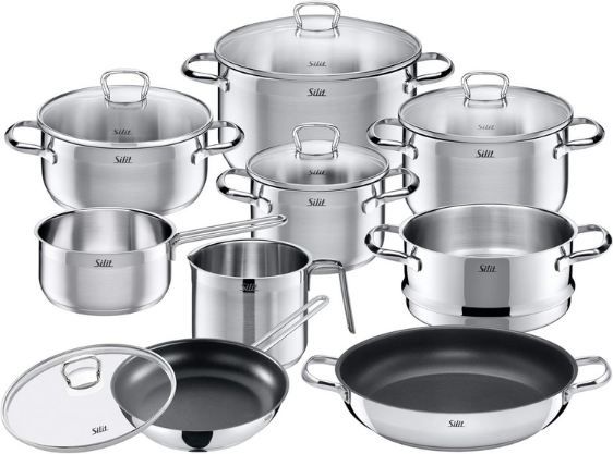 🍲 Silit Toskana Topfset mit Deckel, 10 teilig für 137,69€ (statt 151€)
