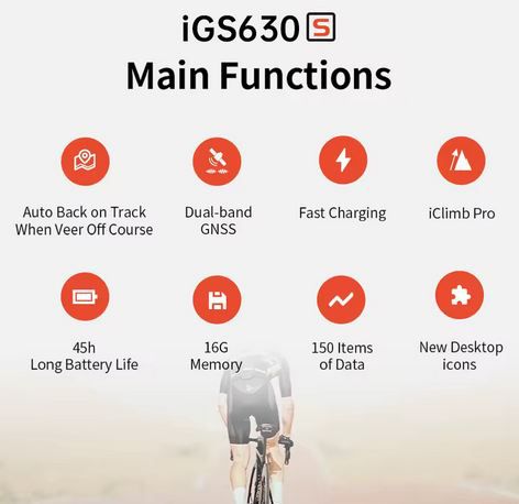 🚲 iGPSPORT iGS630S GPS Fahrradcomputer für 143,99€ (statt 167€)
