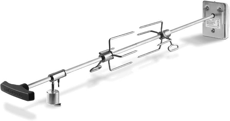 🍖 Burnhard Universal Drehspieß mit Motor, 90 110cm für 83,94€ (statt 109€)
