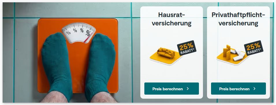 🚗 HUK24: Fasten Deals - z.B. 25% Rabatt auf Hausrat oder Haftpflicht & weitere 🚗 HUK24: Fasten Deals z.B. 25% Rabatt auf Hausrat oder Haftpflicht & weitere