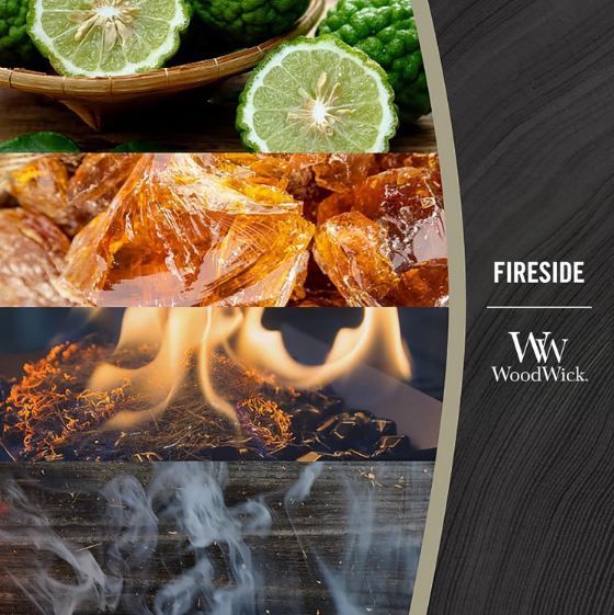 🕯️ WoodWick Fireside Mini Sanduhr Duftkerze mit knisterndem Docht für 9,19€ (statt 13€)