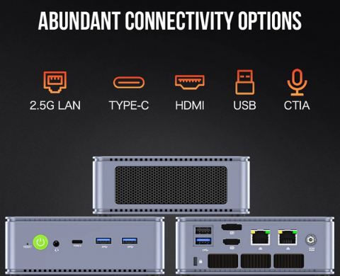 🖥️ GMKtec K6 Mini PC mit AMD R7 7840HS, 16GB/512GB für 264,69€ (statt 615€)