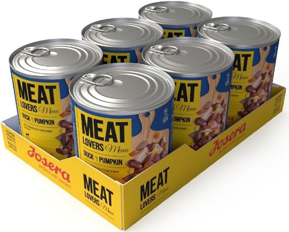 🐕 6er Pack Josera Meat Lovers Menu mit Ente & Kürbis, 800g ab 12,72€ (statt 23€)