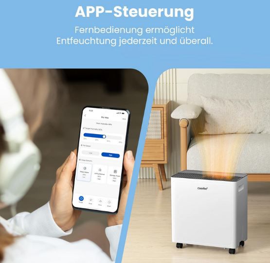 💦 Comfee CDDAE-30DEN7-QA3 Luftentfeuchter, 30L/Tag für 169,90€ (statt 229€) 💦 Comfee CDDAE 30DEN7 QA3 Luftentfeuchter, 30L/Tag für 169,90€ (statt 229€)