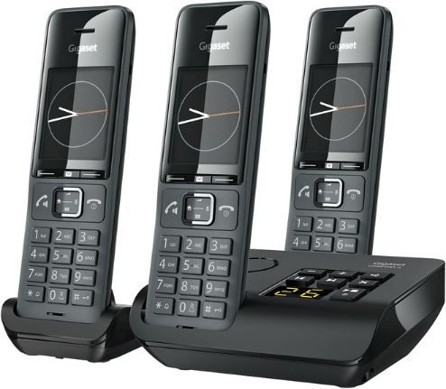 📞 Gigaset Comfort 520A Trio DECT Telefone mit Anrufbeantworter für 99,99€ (statt 126€)